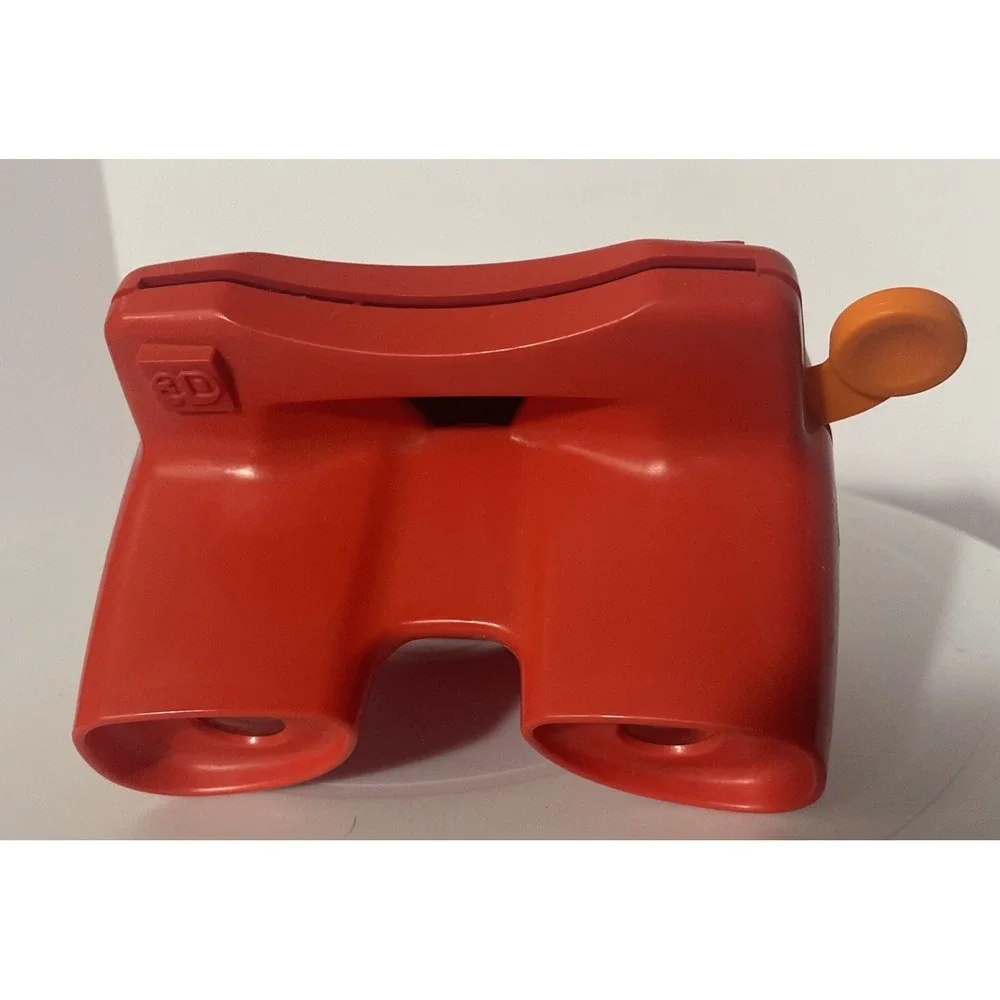 Vintage View-Master 3D Viewer Red Classic Viewmaster Toy‎ Slide Viewer USA